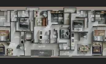 Imagem 6: Apartamento Térreo no Altiplano Cabo Branco com 2 quartos, sendo 1 suíte com escritório