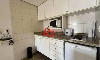 Imagem 7: Flat frente Mar com 2 dormitórios à venda, 56 m² por R$ 585.000 - Boqueirão - Santos/SP