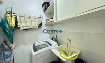 Imagem 6: Apartamento térreo 02 dormitórios semimobiliado com área lateral e fundos no Jardim Bota