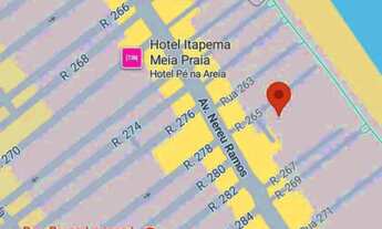 Imagem 2: Apartamento 2 q com suíte em Meia Praia quadra mar