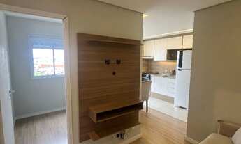 Imagem 2: Alugo Ap Semi Mobiliado com 1 Dorm + Escritório, Todo Planejado, com Vaga no Viva Clube