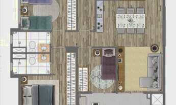 Imagem 6: 91m² 3Quartos,2Suites,2Vagas,VarandaChurrasqueira ao lado do Shopping MorumbiTown