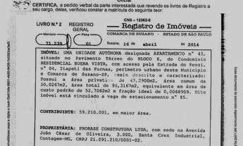 Imagem 5: Apartamento com 2 dormitórios à venda, 45 m² por R$ 82.477 - Jardim Graziela - Suzano/SP