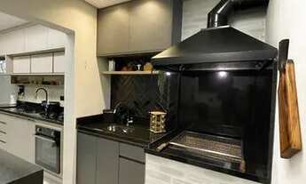 Imagem 5: Sobrado para venda possui 180 metros, 3 suítes e 3 vagas, churrasqueira