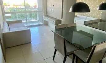 Imagem 2: Apartamento com 2 dormitórios para alugar, 55 m² por R$ 1.950/mês - Capim Macio - Natal/RN