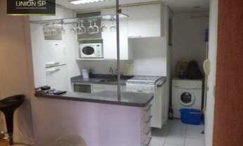 Imagem 2: Apartamento com 1 dormitório à venda, 57 m² por R$ 378.500,00 - Morumbi - São Paulo/SP