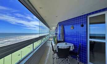 Imagem 3: Apartamento Total Frente Mar - 03 Dormitórios, 02 vagas, 115m² , Sacada Gourmet