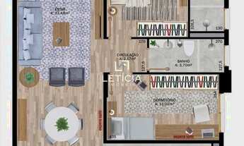 Imagem 6: Apartamento de 2d suíte- sacada churrasqueira- elevador