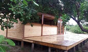 Imagem 2: Terreno com casa madeira Atins-MA