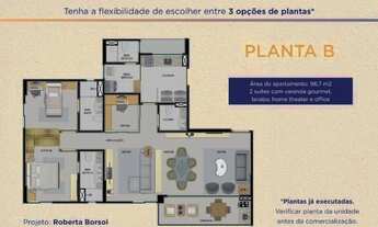 Imagem 2: EA* | Seu apartamento na Reserva do Paiva | Verano | 97m² | 3 suítes