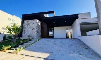 Imagem 2: Linda e nova casa térrea com 3 suítes, contemporânea e com piscina