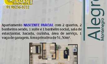 Imagem: Alegro Montenegro. 2 Quartos. 1 Suíte