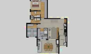 Imagem: Apartamento para venda tem 215 metros quadrados