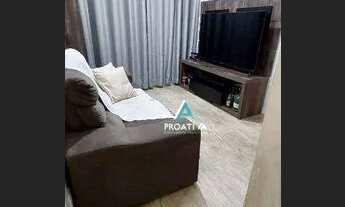 Imagem 4: Apartamento com 3 dormitórios para alugar, 64 m² por R$ 3.680,00/mês - Campestre - Santo A