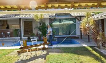 Imagem 7: Duplex 470 m2, 4 suítes,piscinas , cascata de agua churrasqueira com salao para recebe