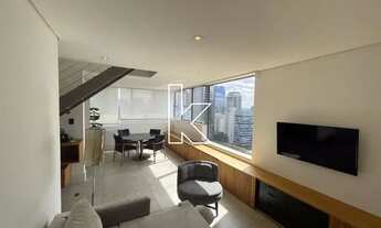 Imagem 3: Apartamento duplex, para locação e venda, 80m2, andar alto, Itaim Bibi