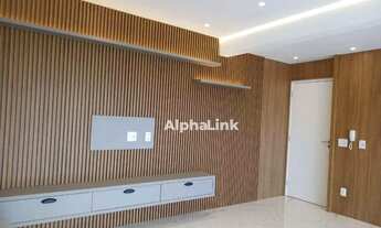 Imagem 3: Apartamento com 2 dormitórios para alugar, 90 m² por R$ 7.519,85/mês - Alphaville - Baruer