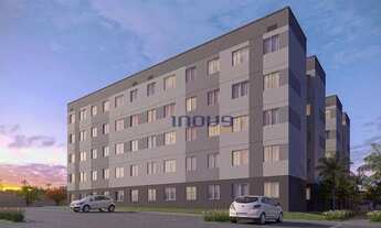 Imagem 2: Apartamento com 2 dormitórios à venda, 43 m² por R$ 204.100,00 - Edson Queiroz - Fortaleza