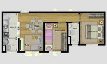 Imagem 4: Apartamento Parque do Carmo 2 Dormitorios