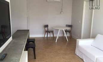 Imagem 2: Apartamento com 1 dormitório para alugar, 50 m² por R$ 4.000,00/mês - Santo Amaro - São Pa