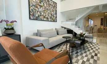 Imagem 4: Apartamento duplex mobiliado e decorado a venda tem 124 m² com 2 quartos em Alphaville - B