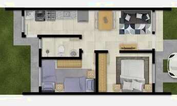 Imagem: Casa com 2 dormitórios à venda por R$