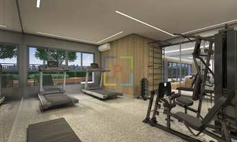 Imagem 4: Studio com 27m², quarto e cozinha integrada, sacada. 100m da estação Borba gato!