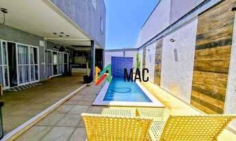 Imagem 2: Casa de Alto Padrão com 4 Suítes, Piscina Iluminada e Área Gourmet 310 m²