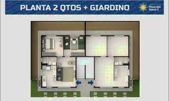 Imagem 3: Imóvel para venda possui 40 metros quadrados com 2 quartos em Pindaí - Paço do Lumiar - MA