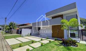 Imagem 2: Casa Contemporânea no Pedra de Inoã 3 Suítes, Pergolado e Cozinha Gourmet