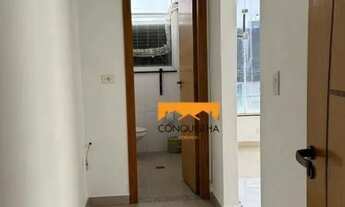 Imagem 2: Sala, 56 m² - venda por R$ 290.000,00 ou aluguel por R$ 1.720,00/mês - Jardim do Mar - São