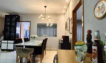 Imagem 2: Apartamento mobiliado com varanda e churrasqueira com 3 quartos sendo 1 suite