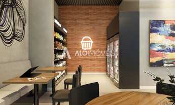 Imagem 4: Apartamento com 2 dormitórios à venda, 32 m² por R$ 355.299,64- Centro - Curitiba/PR