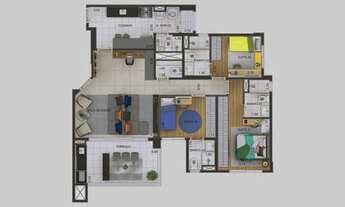 Imagem 6: Apartamento para venda tem 110m² com 3 Suítes em Macedo - Guarulhos - SP