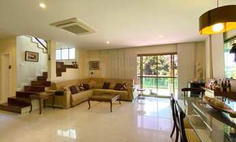 Imagem 7: Linda Cobertura Duplex Posto 3 da Barra da Tijuca 262m² 4 Suítes todas com armários Sala A