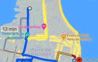 Imagem 7: Diárias a partir de 200,00 flat completo vista piscina porto de galinhas com 2 quartos + q