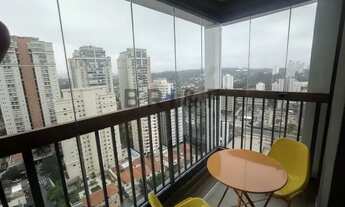 Imagem 4: Apartamento tipo Studio mobiliado para locação n o Brooklin 24 mts prédio com lazer