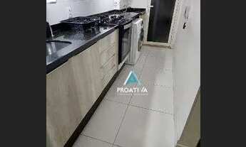 Imagem 7: Apartamento com 3 dormitórios para alugar, 64 m² por R$ 3.680,00/mês - Campestre - Santo A