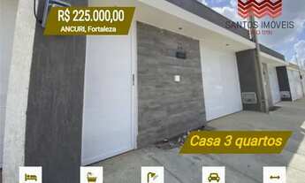 Imagem 4: SI: Casa 3 quartos para venda, em bairro Ancuri, próx a Messejana, com varanda, 2 banheiro