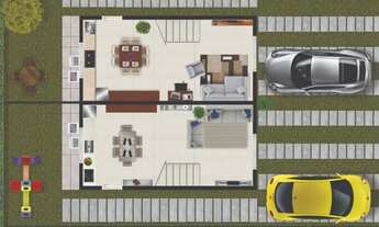 Imagem 5: Casa de condomínio sobrado para venda com 49 metros quadrados com 2 quartos