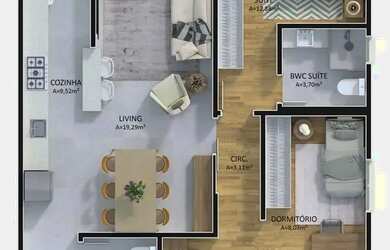 Imagem 14: Monte Solaro Apartamento com 3 dormitórios