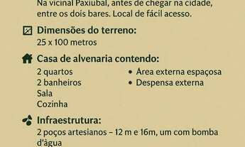 Imagem: Chácara a venda no cantá - Vicinal Paxiúbal