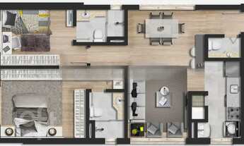 Imagem 7: Apartamento à venda em Mont'serrat com 68 m², 2 quartos, 1 suíte, 1 vaga