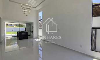 Imagem 4: Casa Contemporânea no Pedra de Inoã 3 Suítes, Pergolado e Cozinha Gourmet