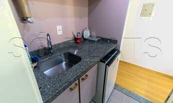 Imagem 7: Flat totalmente equipado no QI 30m² 1 dorm 1 vaga em Moema para locação