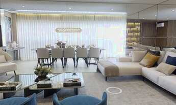 Imagem 2: Apartamento na planta com 4 dormitórios ou 3 suítes com living ampliado