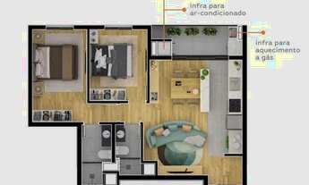 Imagem 11: Apartamento com 2 dormitórios à venda, 61 m² por R$ 630.900,00 - Água Verde - Curitiba/PR
