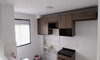 Imagem: Apartamento com dois quartos e móveis planejados