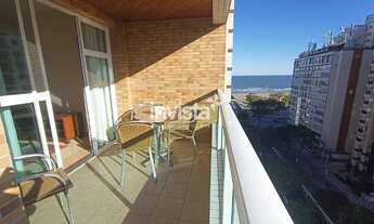 Imagem 2: Apartamento 3 dormitórios com varanda e vista mar