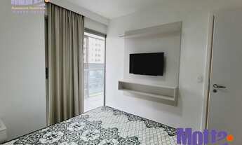 Imagem 7: Apartamento para aluguel mobiliado com 44 metros com 1 suíte Varanda 1 lavabo e 1 vaga